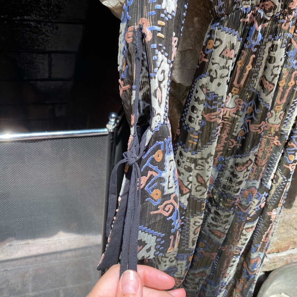 TopShop Aztec Pattern Event Gown - Picture 5 of 8